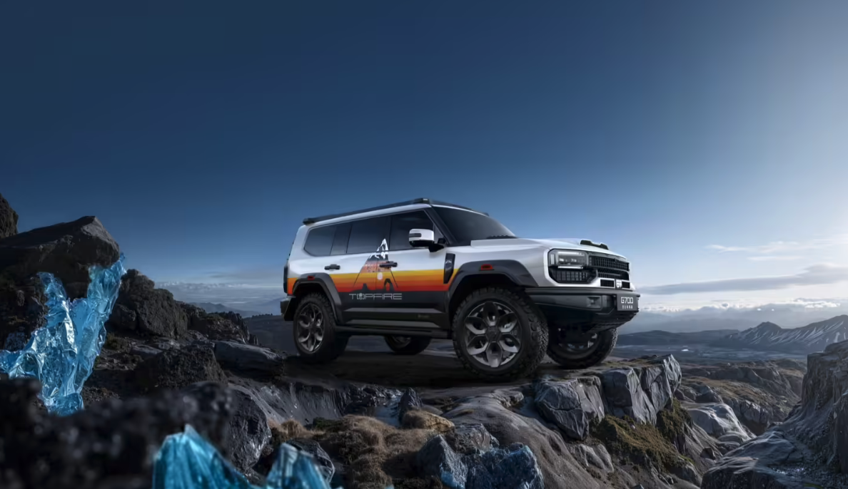 捷途纵横G700顶火鸣镝版正式上市 限时39.99万 主打专业官改越野